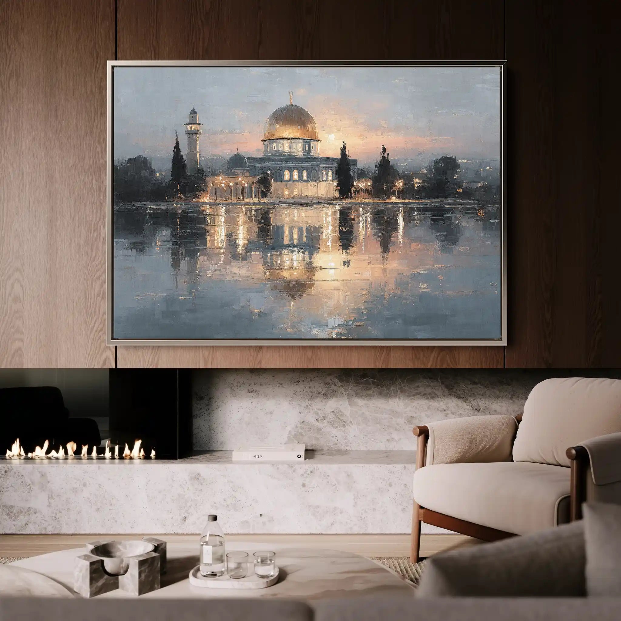 Palestine 150 Canvas Art 60 x 40 cm / Stretched on hidden frame