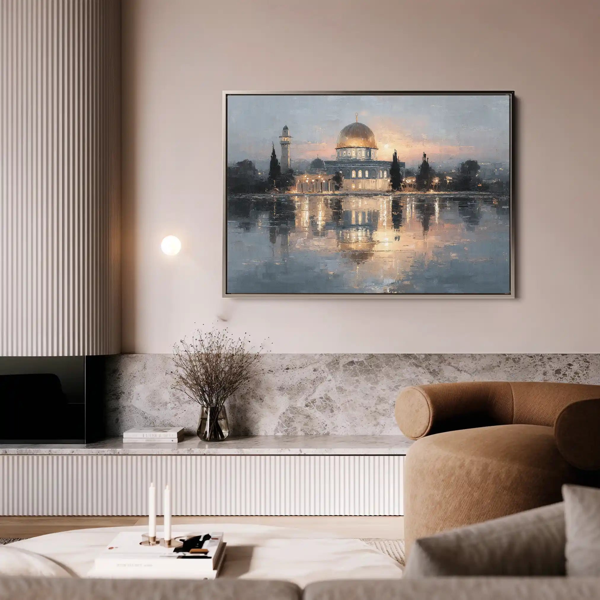 Palestine 150 Canvas Art 60 x 40 cm / Stretched on hidden frame