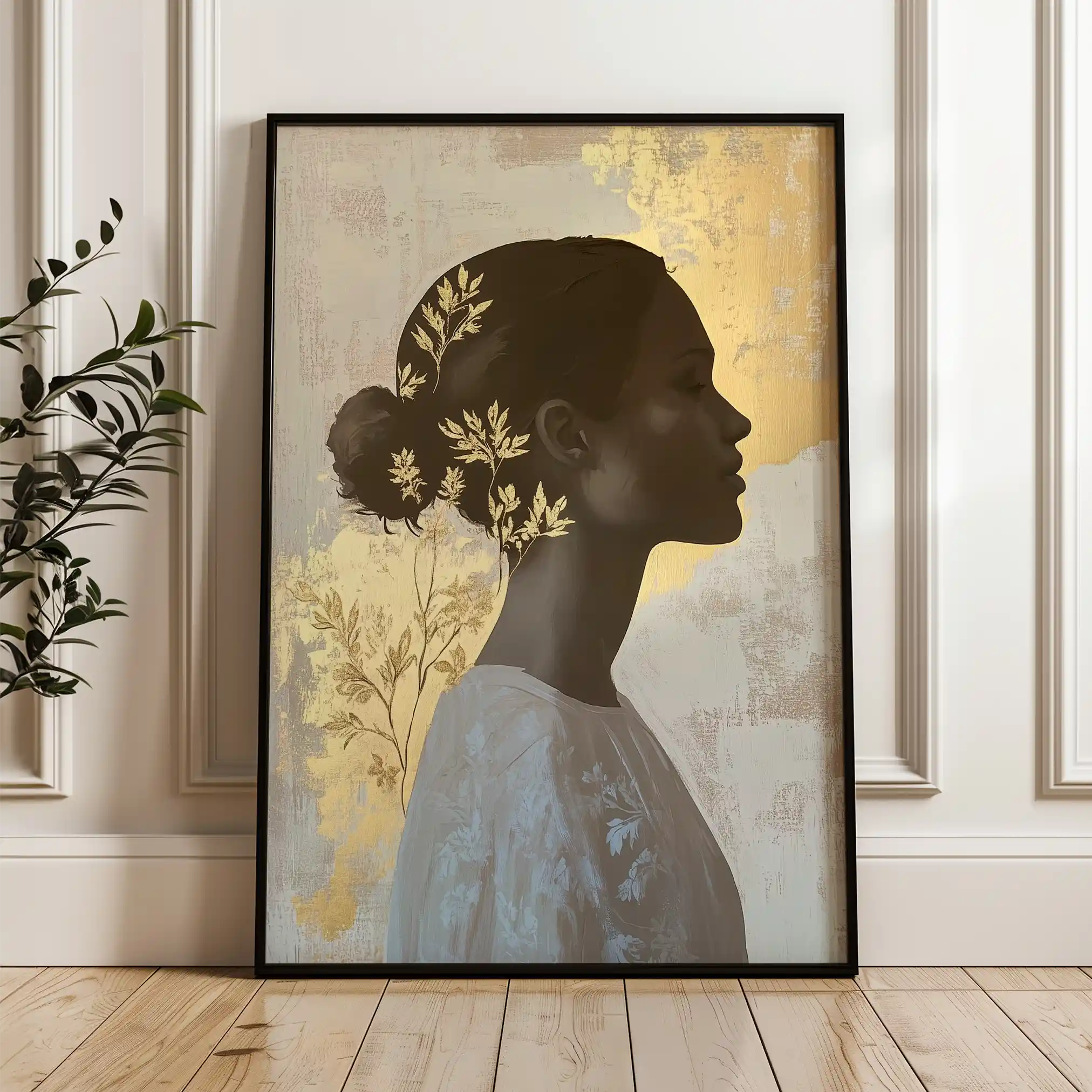 Portrait 150 Canvas Art 90 x 60 cm / Stretched on hidden frame