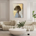 Portrait 150 Canvas Art 90 x 60 cm / Stretched on hidden frame
