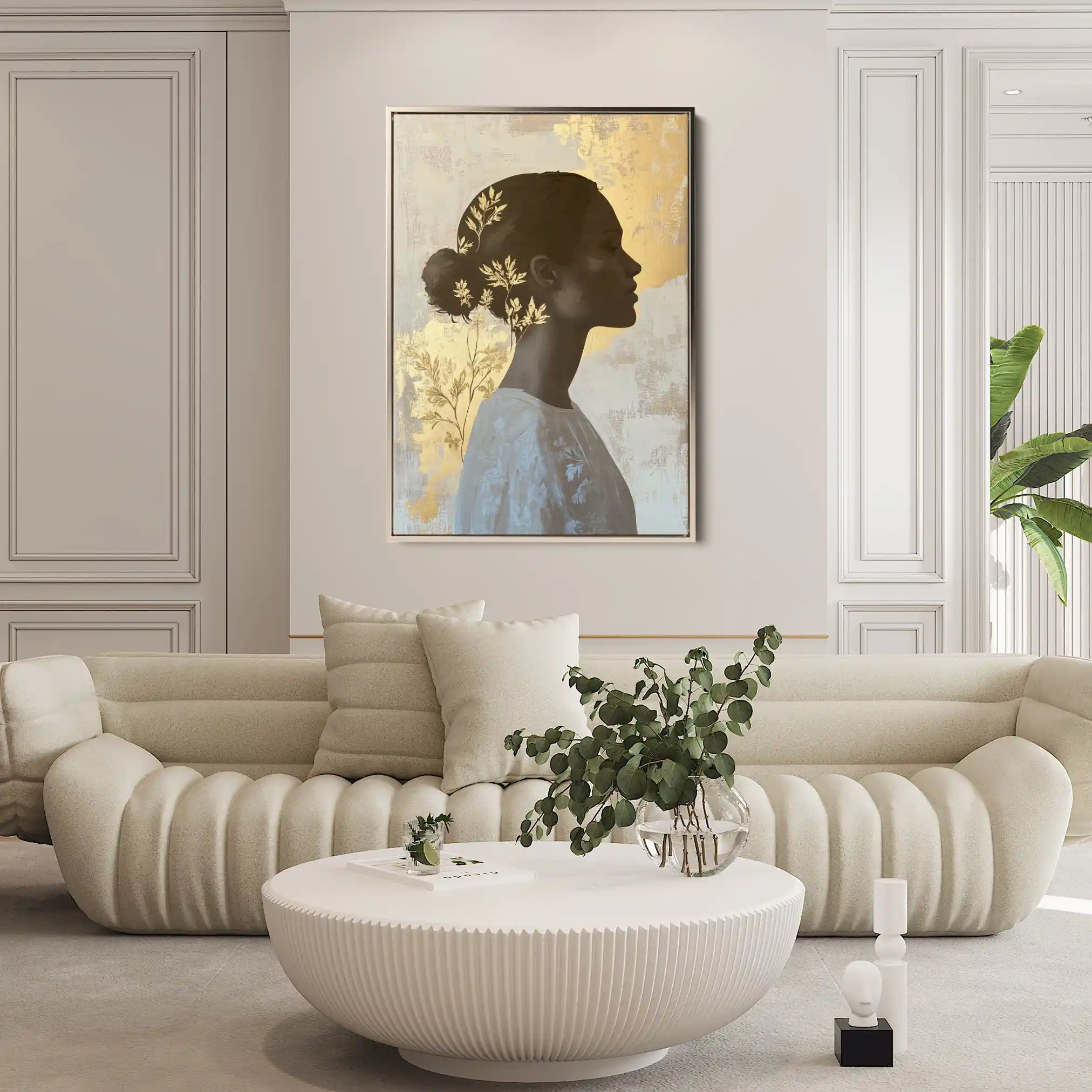 Portrait 150 Canvas Art 90 x 60 cm / Stretched on hidden frame