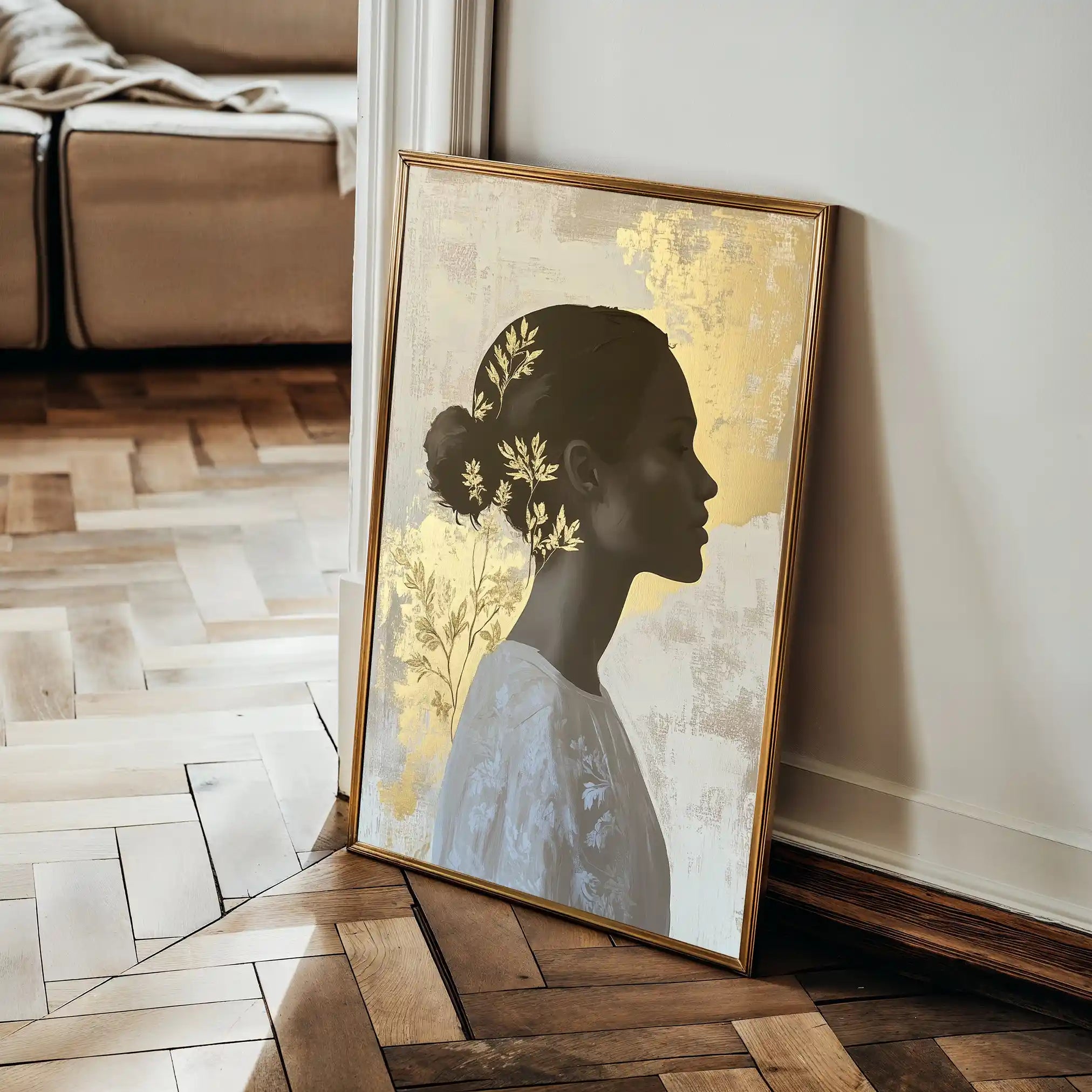 Portrait 150 Canvas Art 90 x 60 cm / Stretched on hidden frame