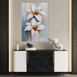 Floral Canvas Wall Art WAD1500-F 90 x 60 cm / Stretched on hidden frame