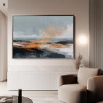 Abstract 1502 Canvas Art 60 x 40 cm / Stretched on hidden frame