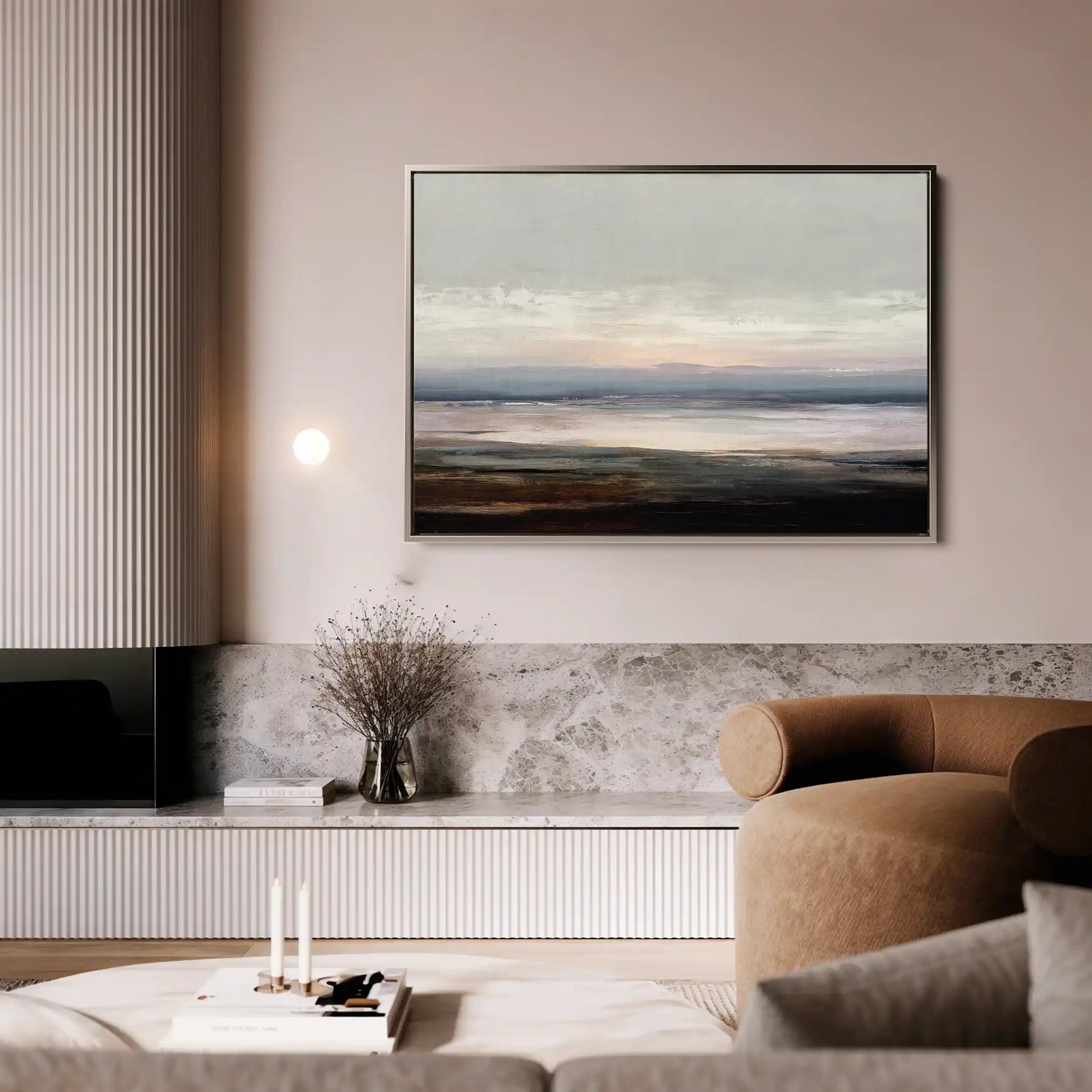 Abstract 1503 Canvas Art 60 x 40 cm / Stretched on hidden frame