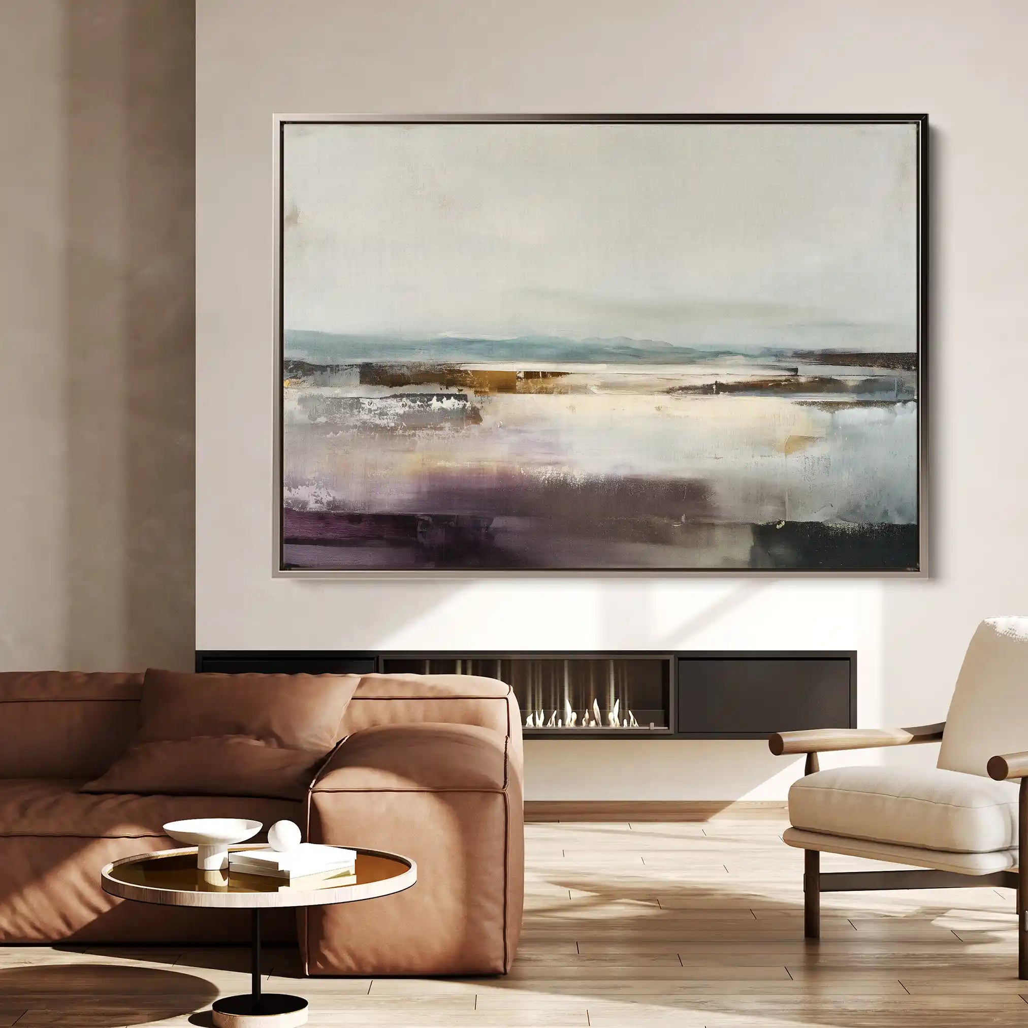 Abstract 1504 Canvas Art 60 x 40 cm / Stretched on hidden frame