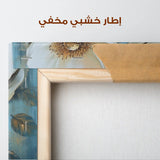 Floral Canvas Wall Art WAD1504-F 90 x 60 cm / Stretched on hidden frame
