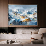 Abstract 1505 Canvas Art 60 x 40 cm / Stretched on hidden frame