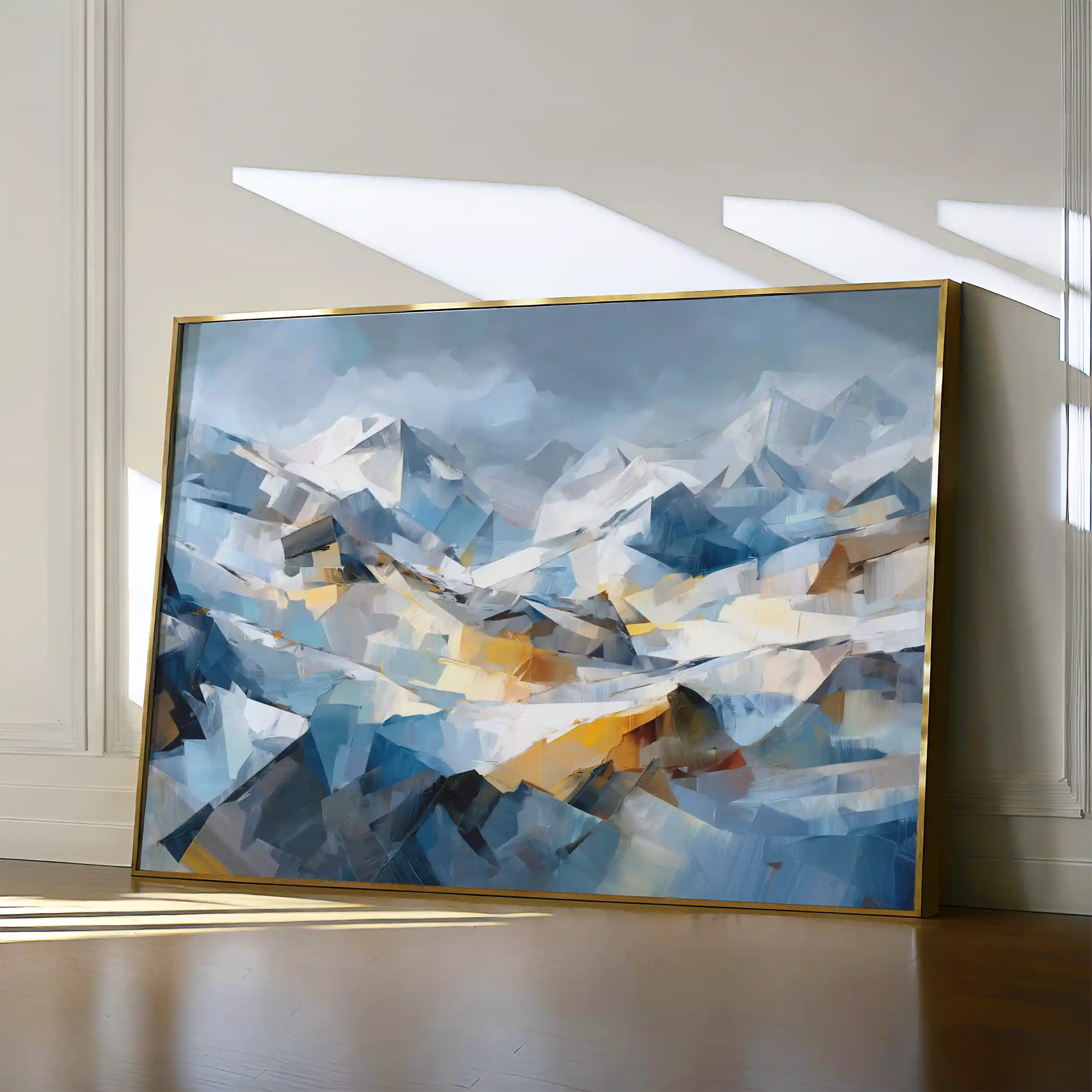 Abstract 1505 Canvas Art 60 x 40 cm / Stretched on hidden frame