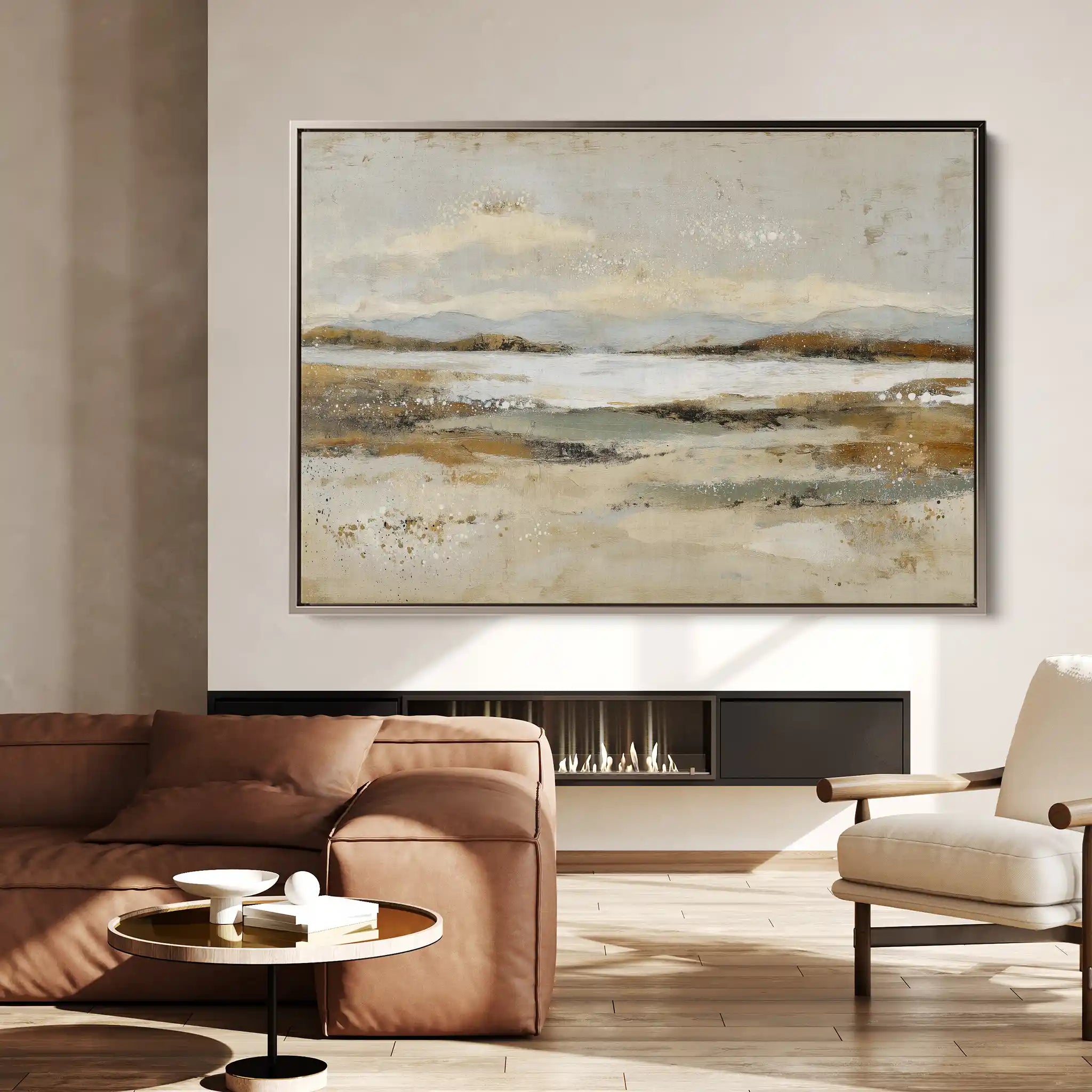 Abstract 1506 Canvas Art 60 x 40 cm / Stretched on hidden frame