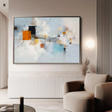 Abstract 1507 Canvas Art 60 x 40 cm / Stretched on hidden frame