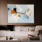 Abstract 1507 Canvas Art 60 x 40 cm / Stretched on hidden frame