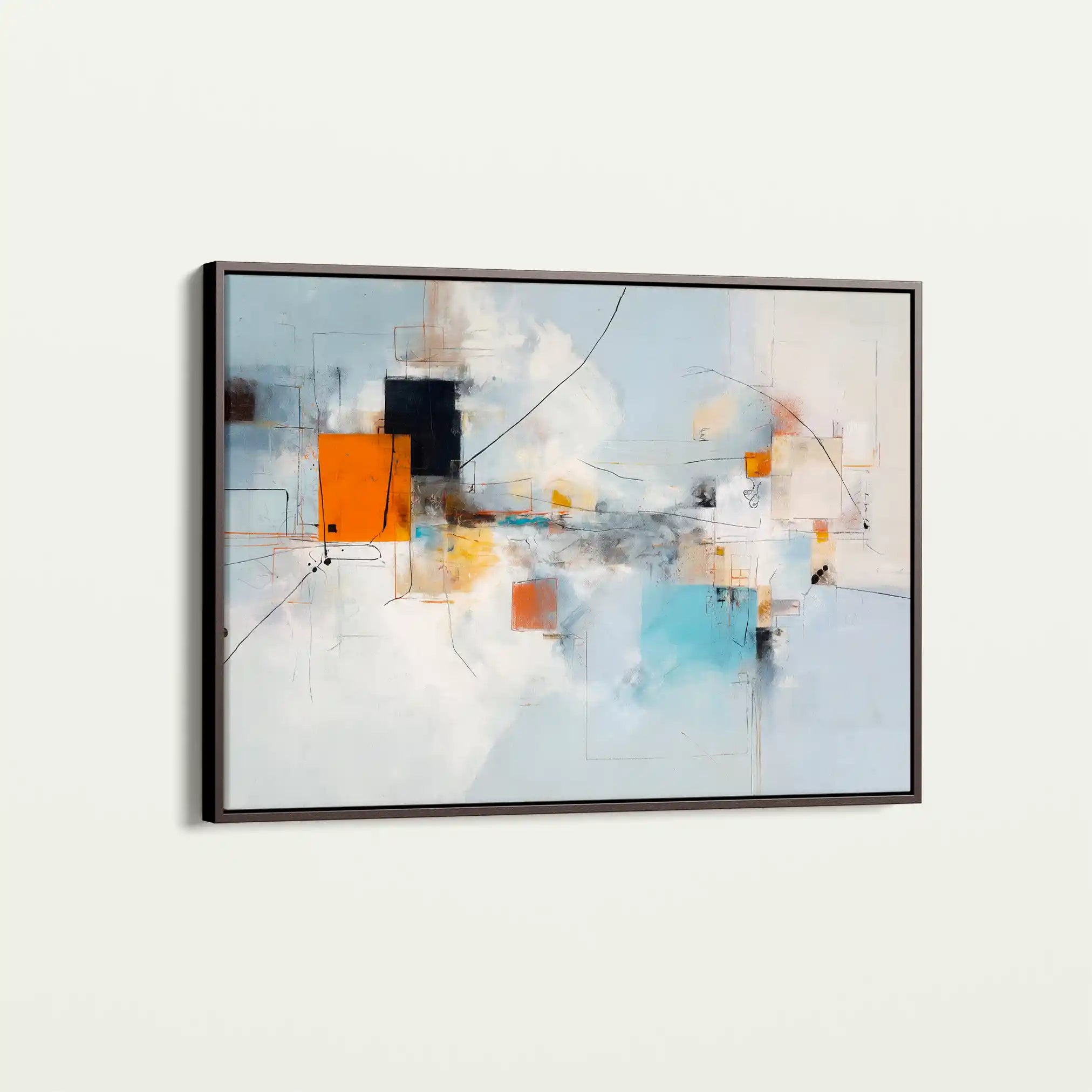 Abstract 1507 Canvas Art 60 x 40 cm / Stretched on hidden frame