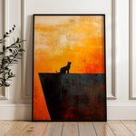 Animals 151 Canvas Art 90 x 60 cm / Stretched on hidden frame