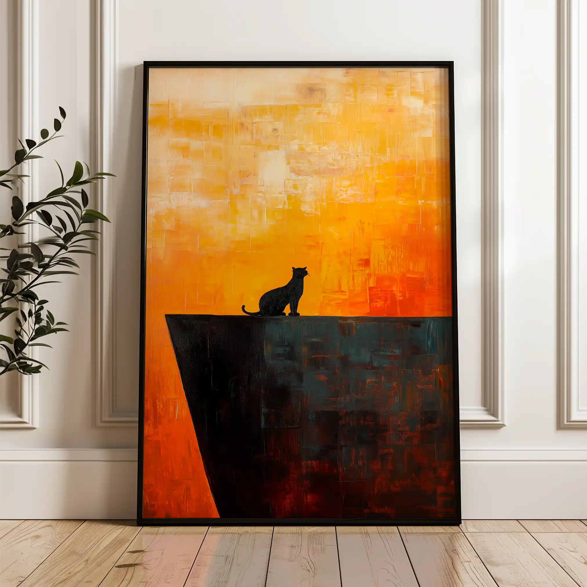 Animals 151 Canvas Art 90 x 60 cm / Stretched on hidden frame