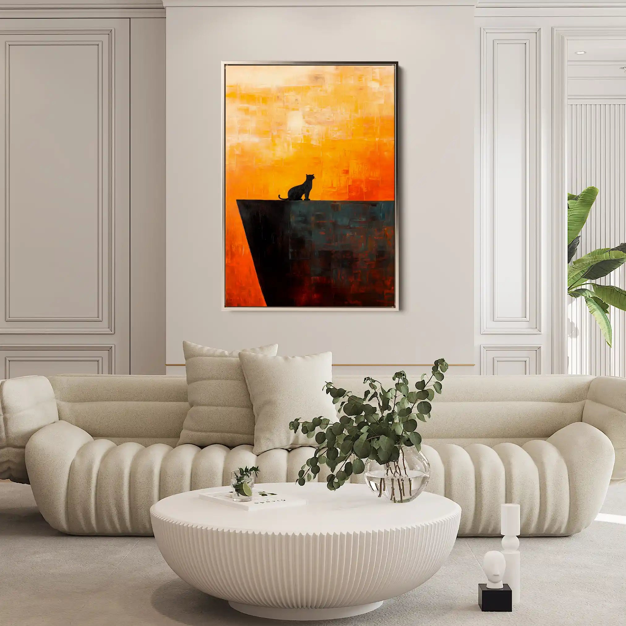 Animals 151 Canvas Art 90 x 60 cm / Stretched on hidden frame