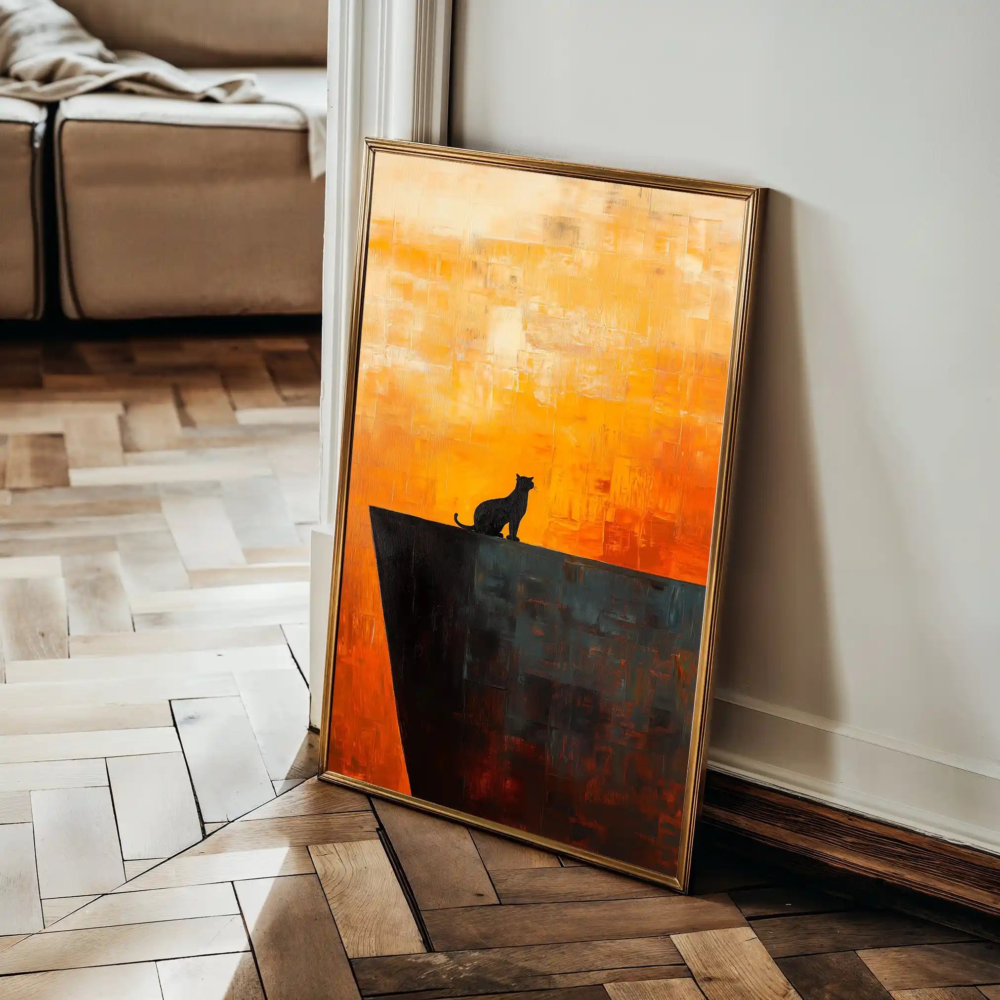 Animals 151 Canvas Art 90 x 60 cm / Stretched on hidden frame