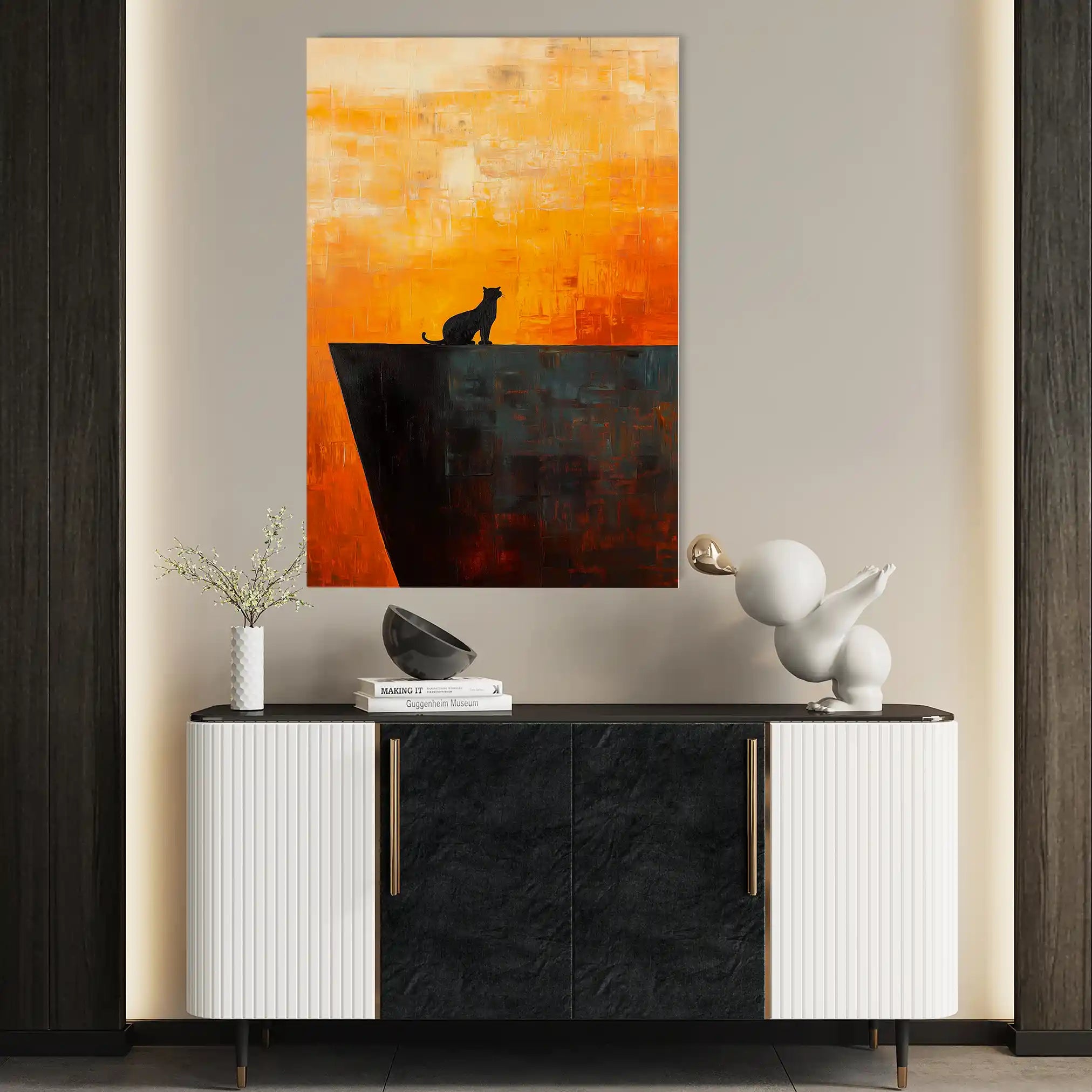 Animals 151 Canvas Art 90 x 60 cm / Stretched on hidden frame