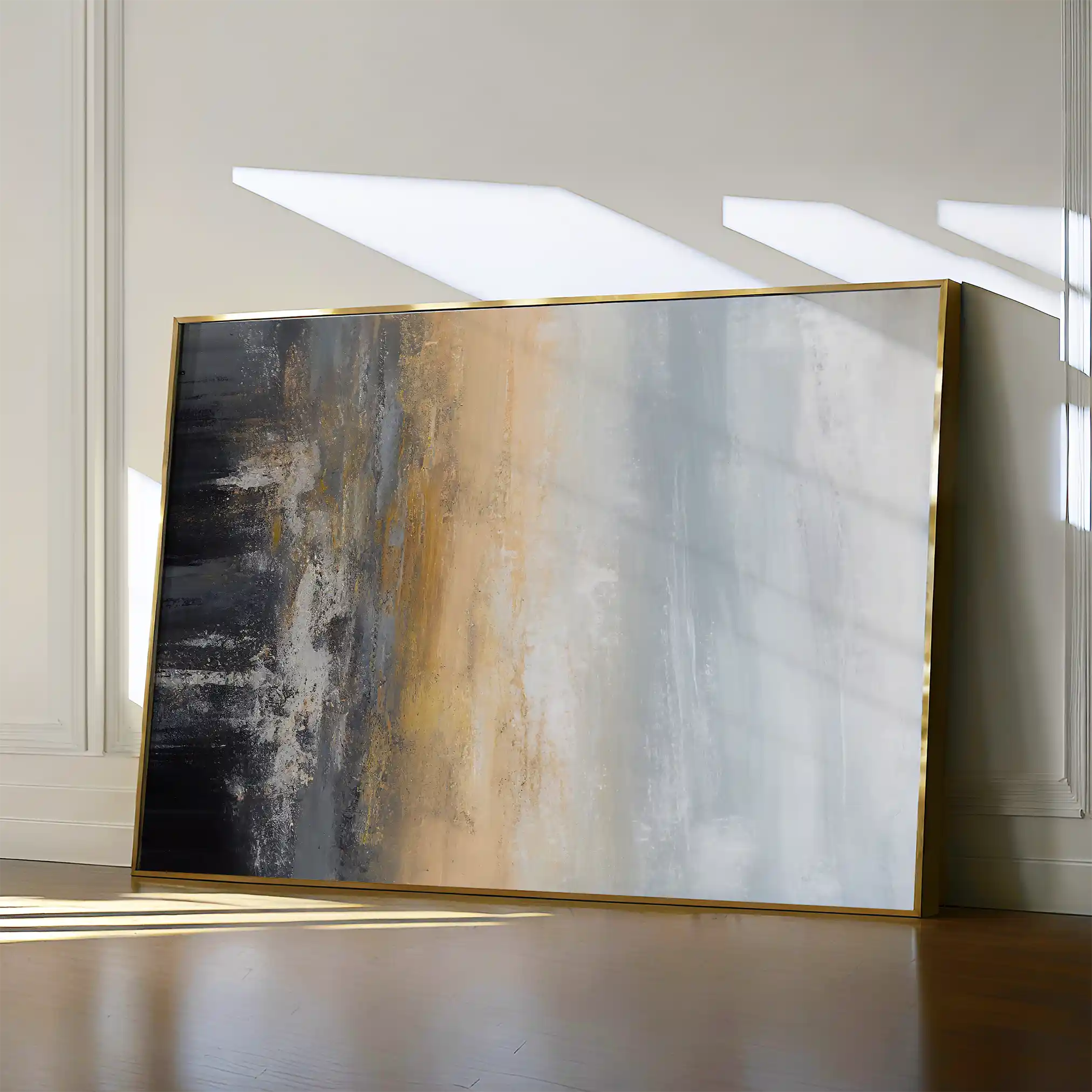 Abstract Canvas Wall Art WAD151-A 90 x 60 cm / Stretched on hidden frame