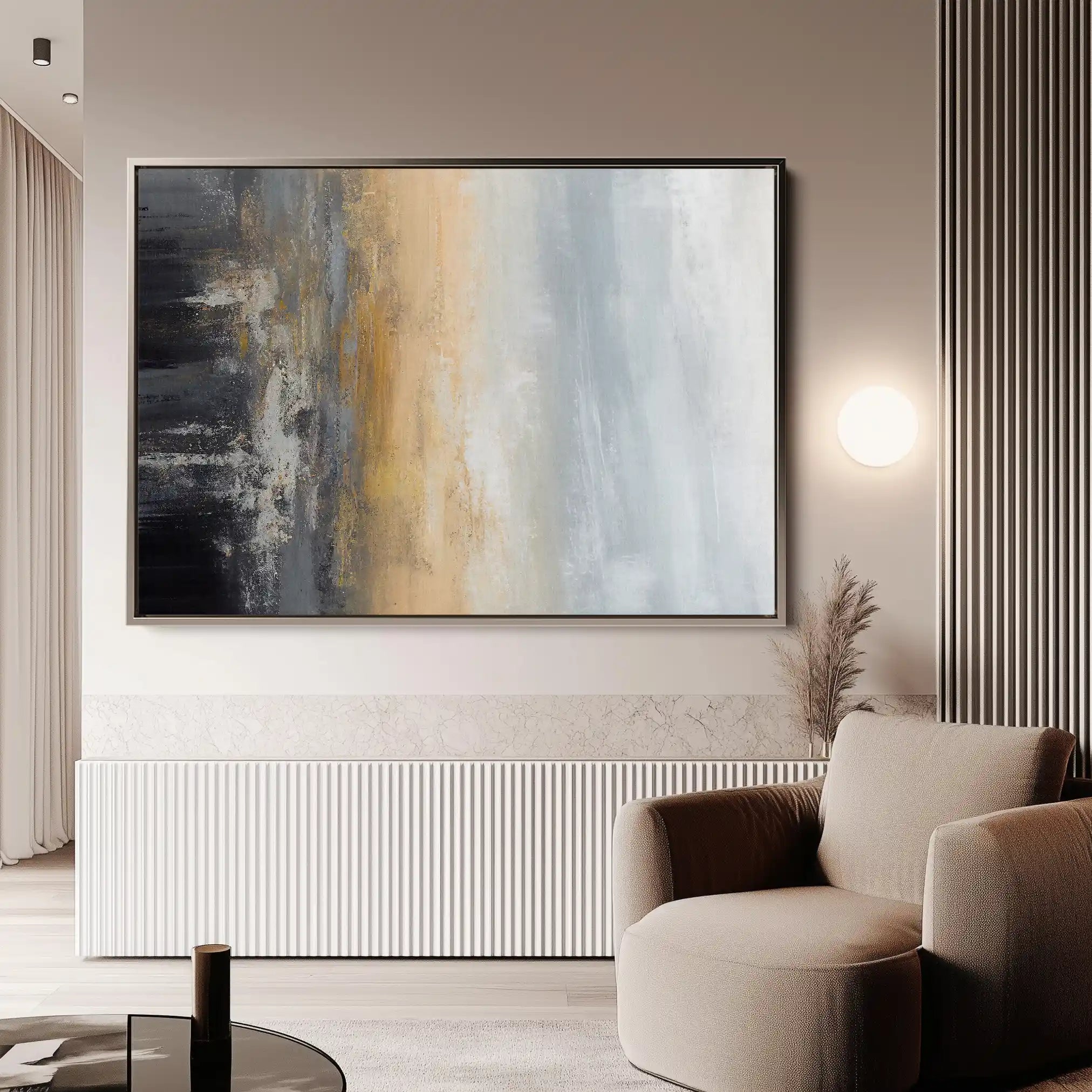 Abstract 151 Canvas Art 60 x 40 cm / Stretched on hidden frame