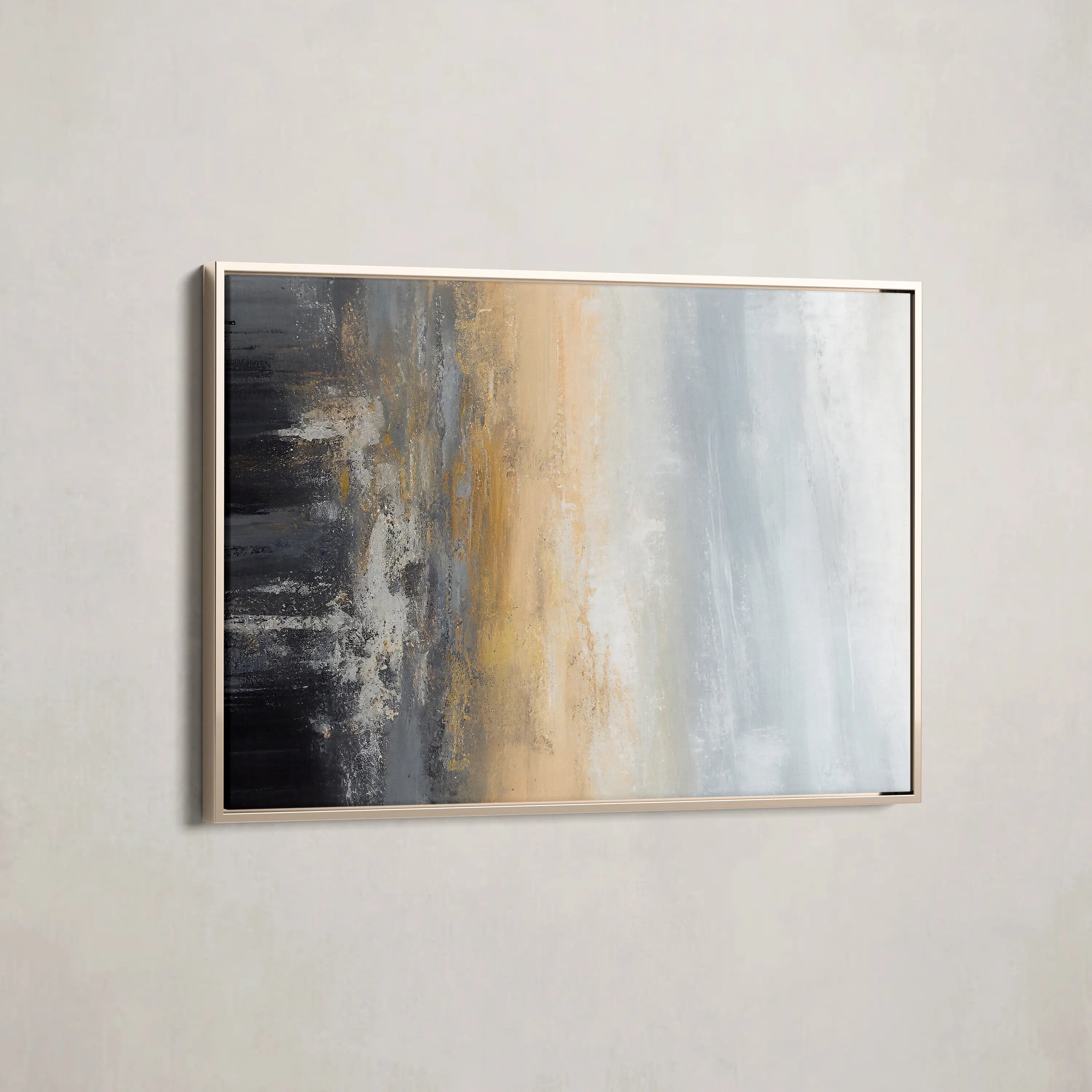 Abstract Canvas Wall Art WAD151-A 90 x 60 cm / Stretched on hidden frame