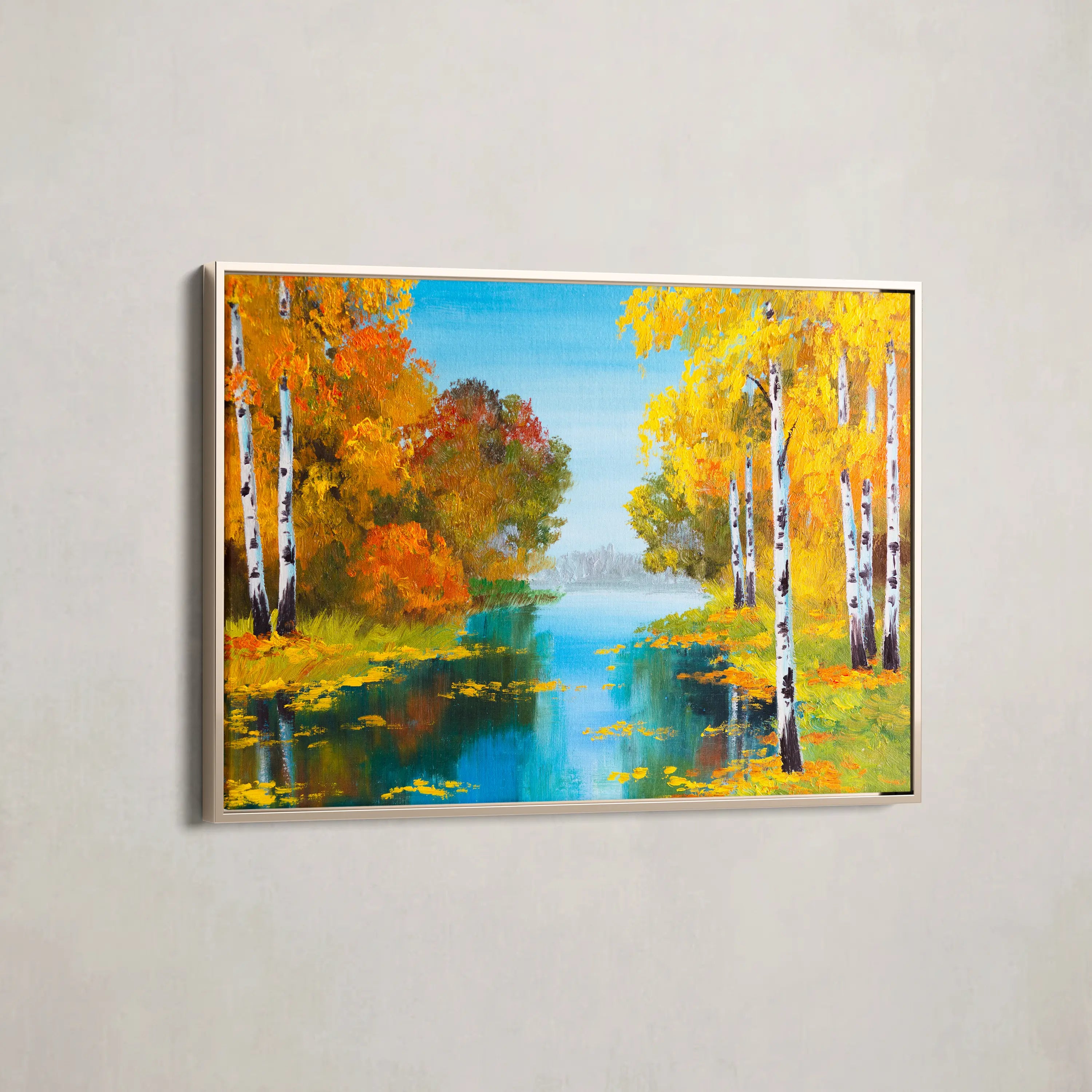 Landscape Canvas Wall Art WAD151-L 90 x 60 cm / Stretched on hidden frame