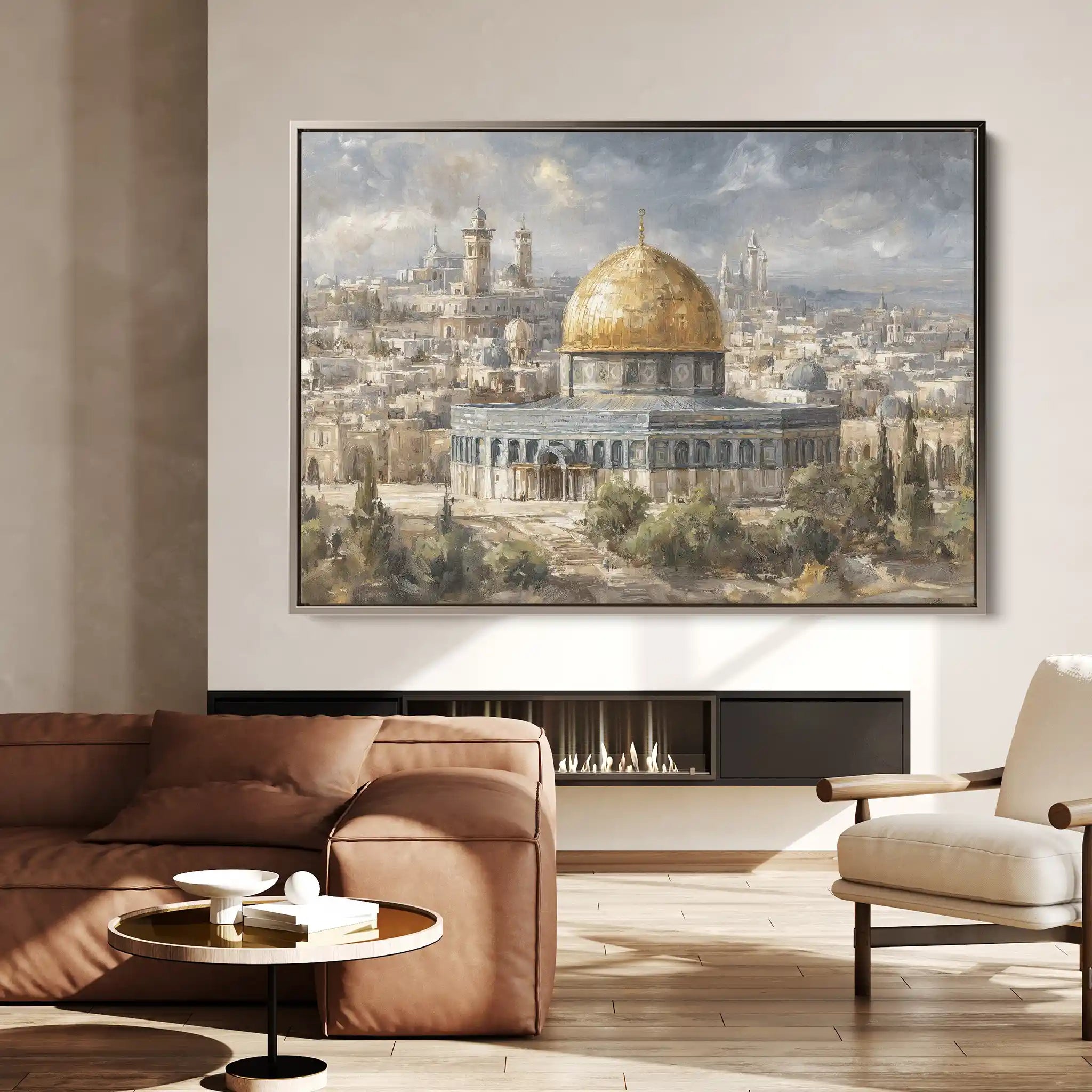 Palestine 151 Canvas Art 60 x 40 cm / Stretched on hidden frame
