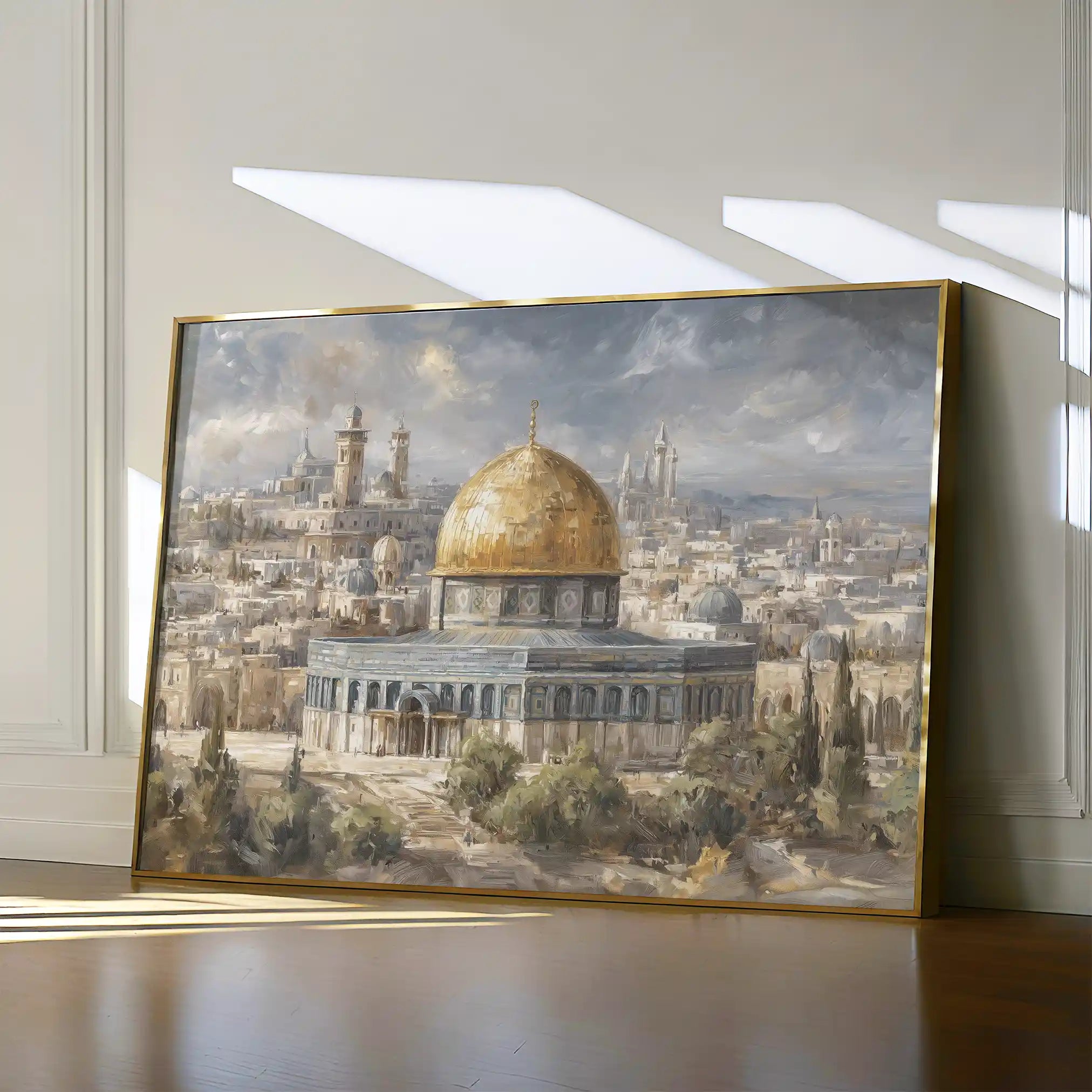 Palestine 151 Canvas Art 60 x 40 cm / Stretched on hidden frame