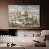Palestine 151 Canvas Art 60 x 40 cm / Stretched on hidden frame