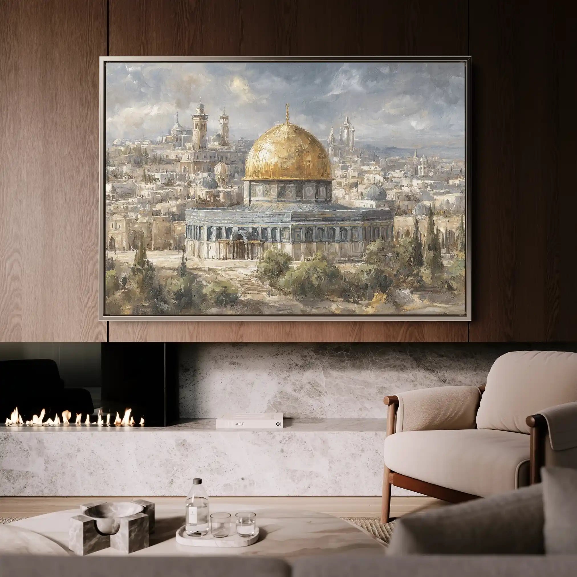 Palestine 151 Canvas Art 60 x 40 cm / Stretched on hidden frame