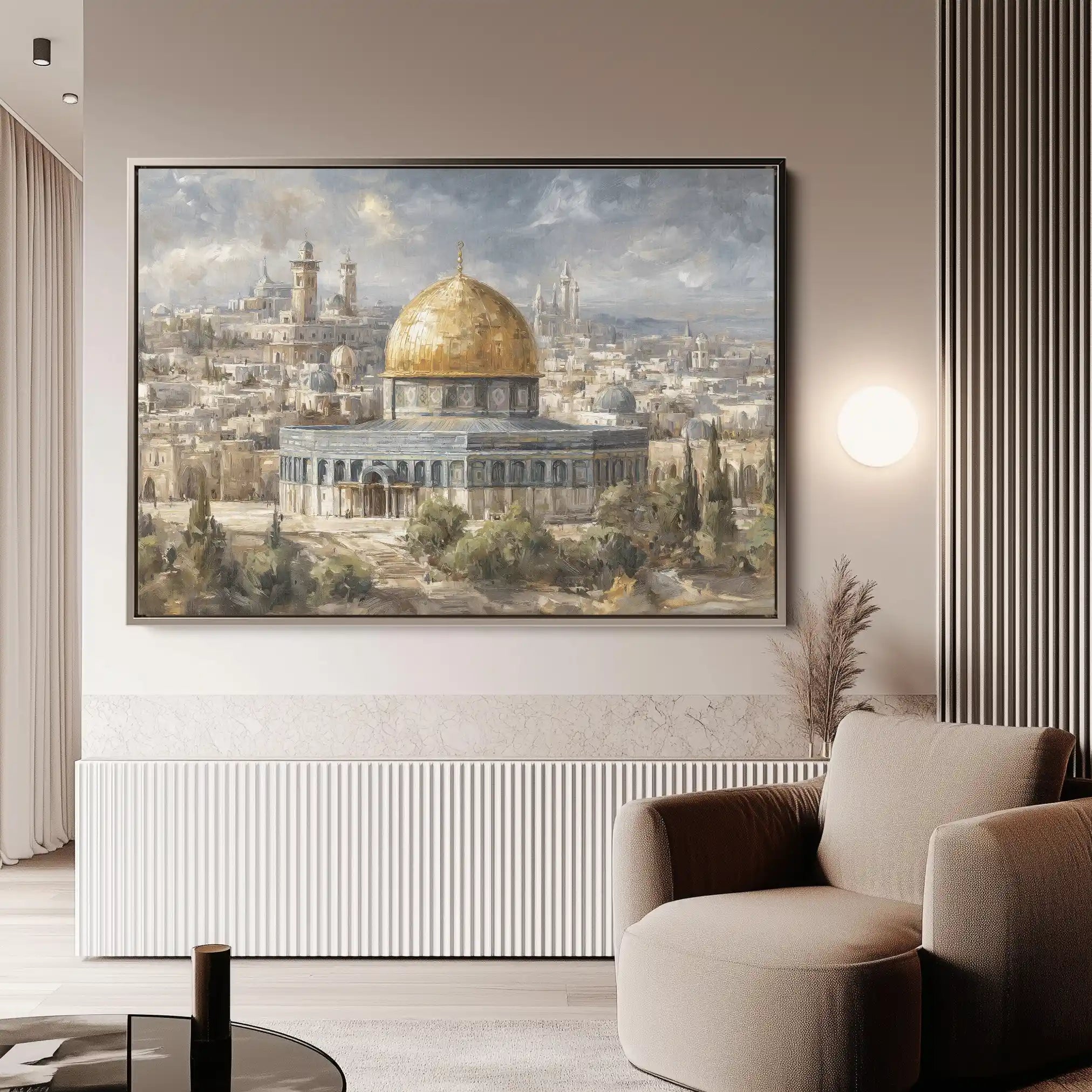 Palestine 151 Canvas Art 60 x 40 cm / Stretched on hidden frame