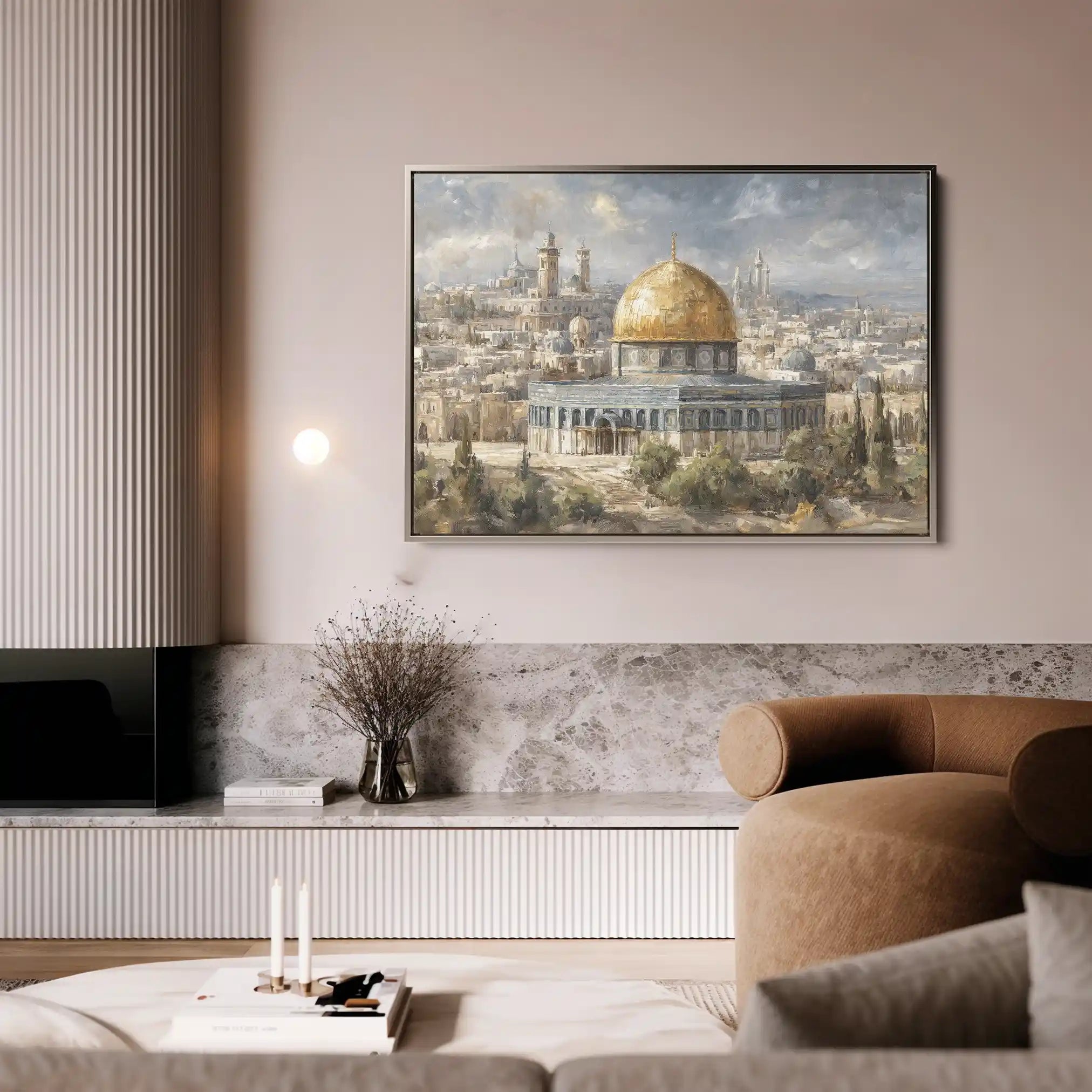 Palestine 151 Canvas Art 60 x 40 cm / Stretched on hidden frame