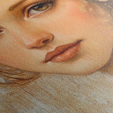 Portrait 151 Canvas Art 90 x 60 cm / Stretched on hidden frame
