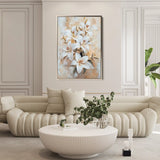 Floral Canvas Wall Art WAD1510-F 90 x 60 cm / Stretched on hidden frame