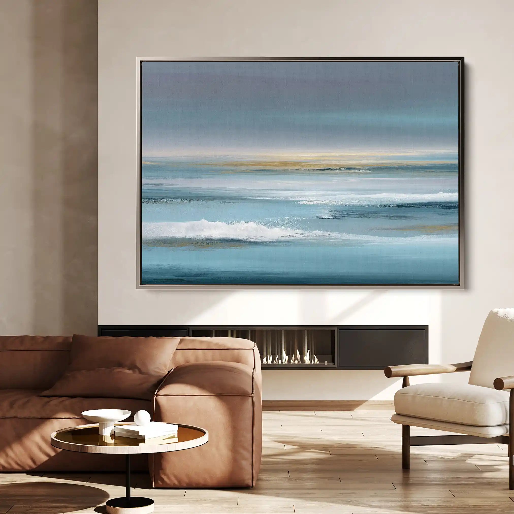 Abstract 1511 Canvas Art 60 x 40 cm / Stretched on hidden frame