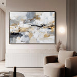 Abstract 1514 Canvas Art 60 x 40 cm / Stretched on hidden frame