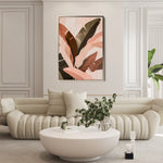 Floral Canvas Wall Art WAD1514-F 90 x 60 cm / Stretched on hidden frame