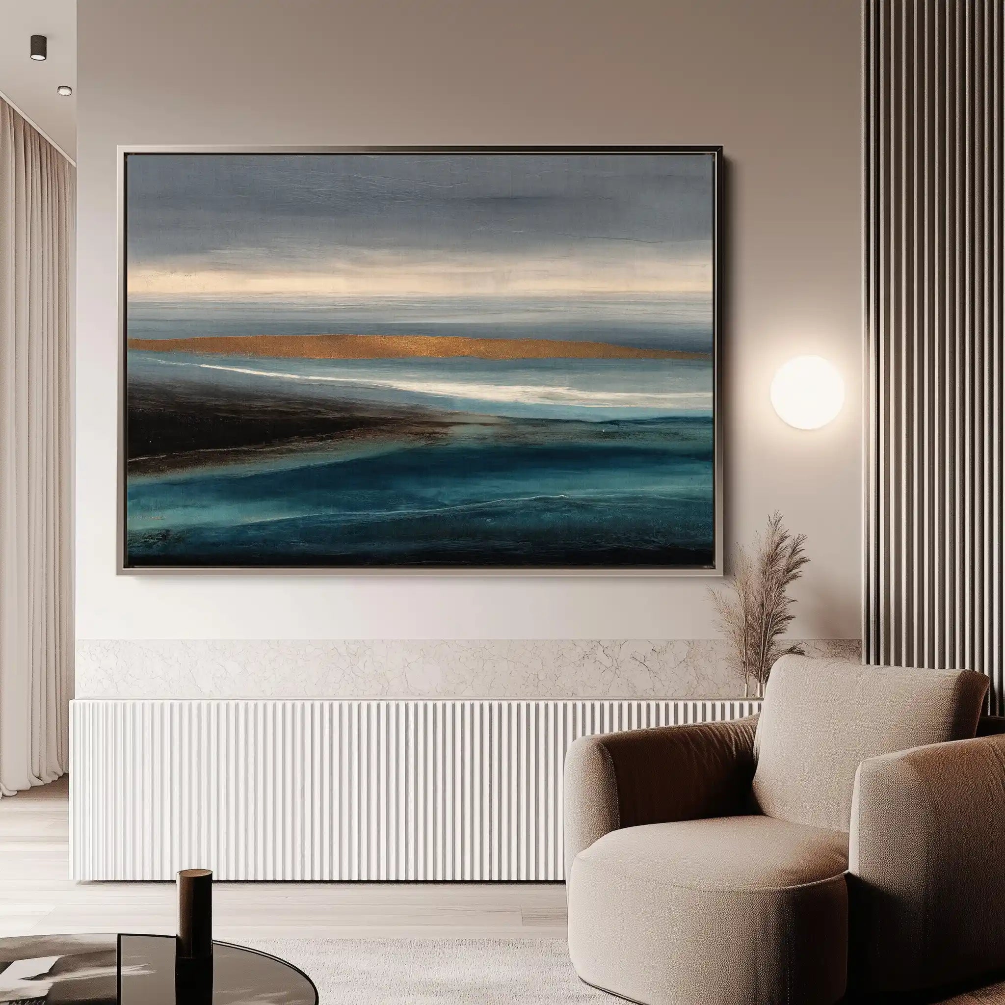 Abstract 1516 Canvas Art 60 x 40 cm / Stretched on hidden frame