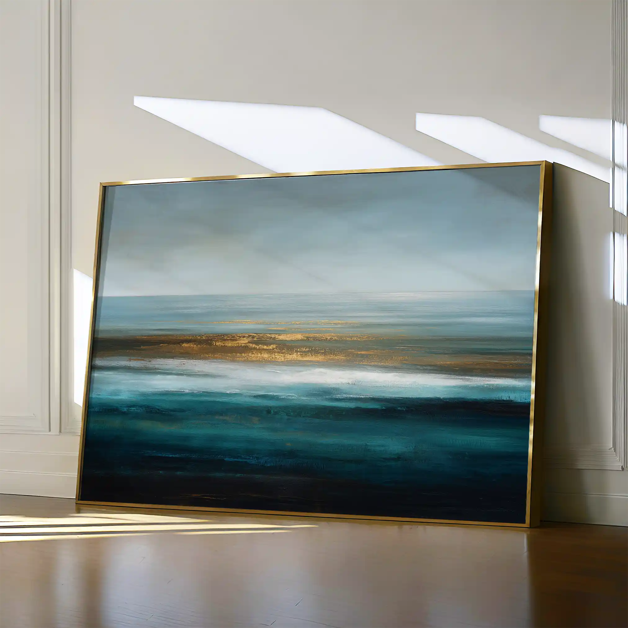 Abstract 1518 Canvas Art 60 x 40 cm / Stretched on hidden frame
