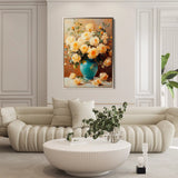 Floral Canvas Wall Art WAD1518-F 90 x 60 cm / Stretched on hidden frame