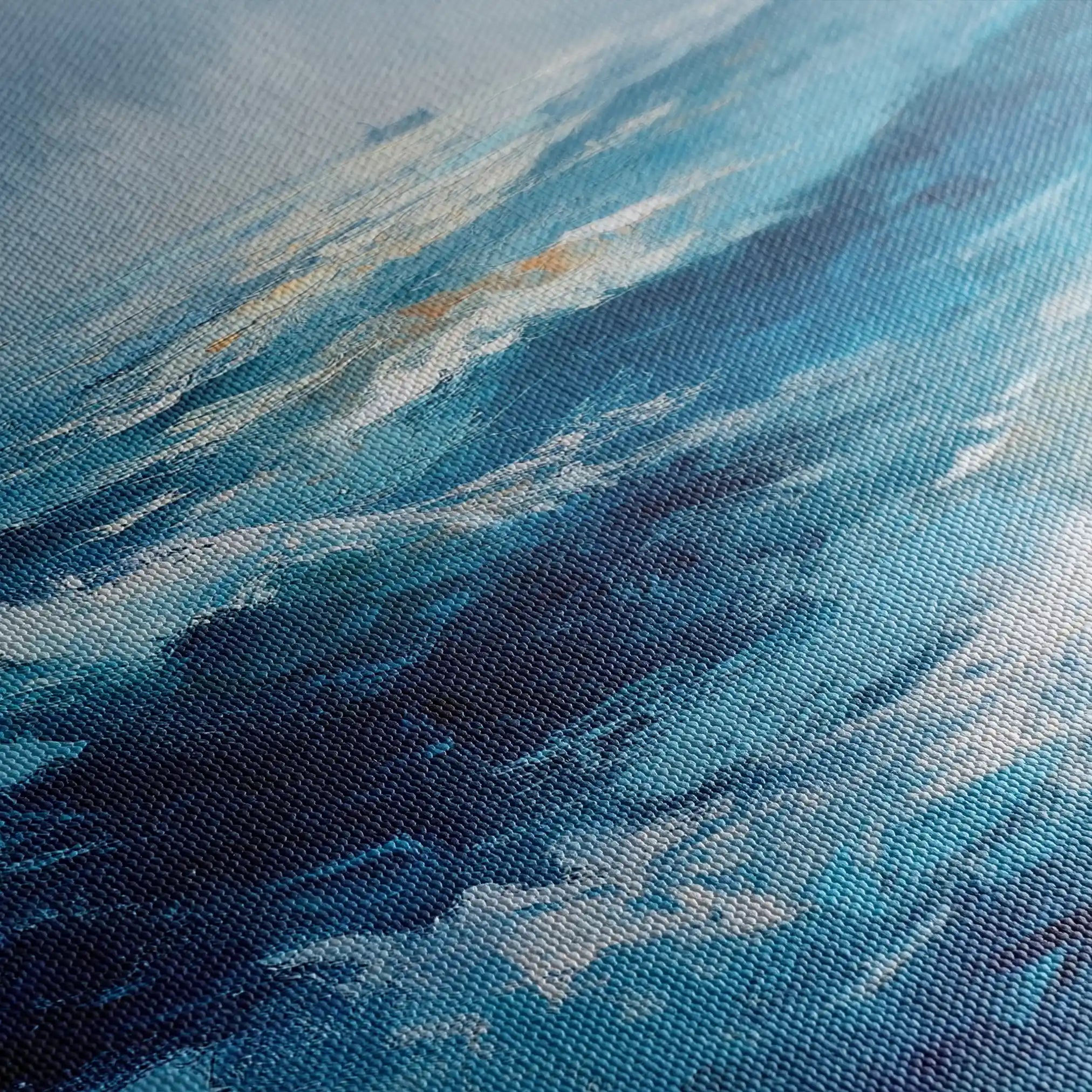 Abstract 1519 Canvas Art 60 x 40 cm / Stretched on hidden frame
