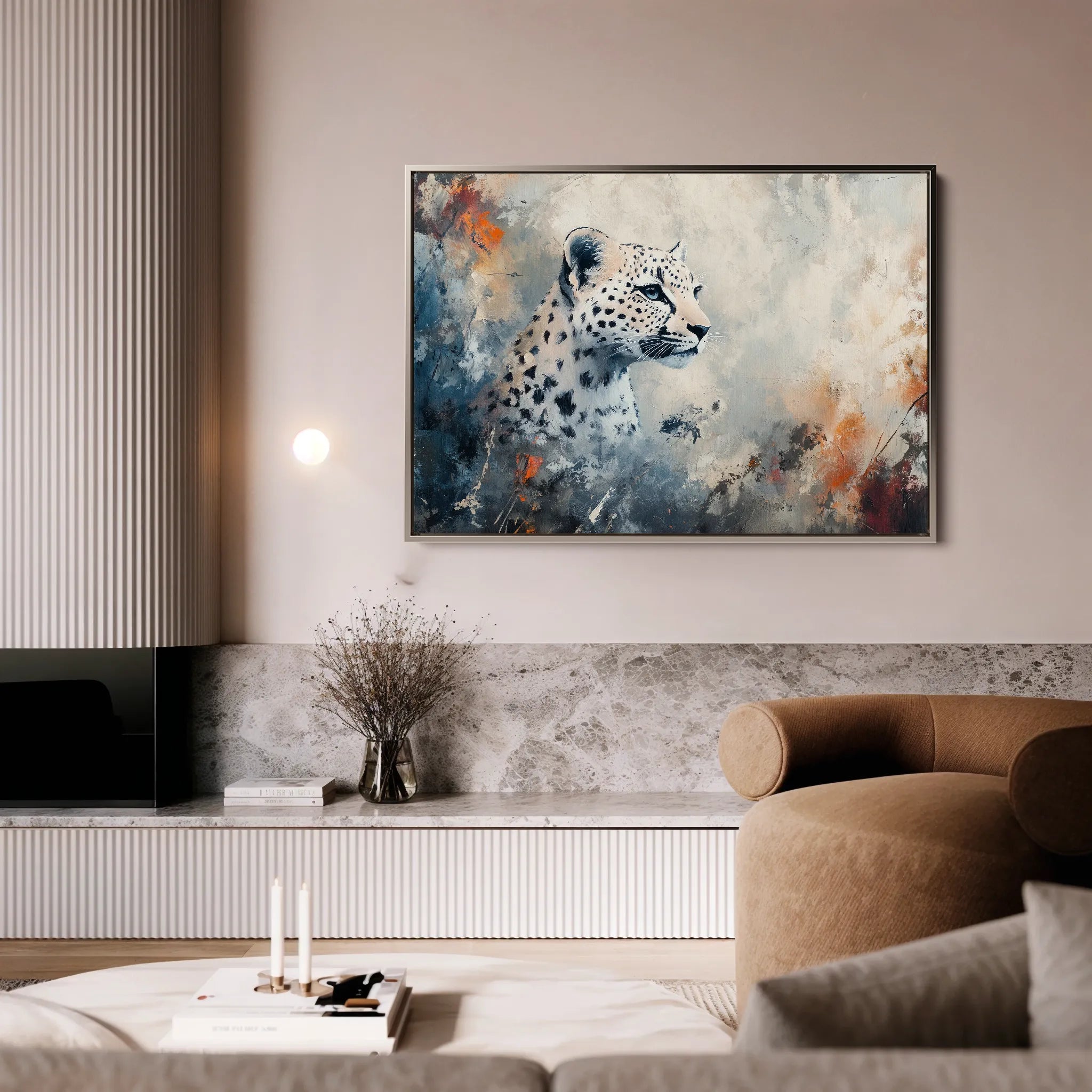 Animals Canvas Wall Art WAD152-AN 90 x 60 cm / Stretched on hidden frame
