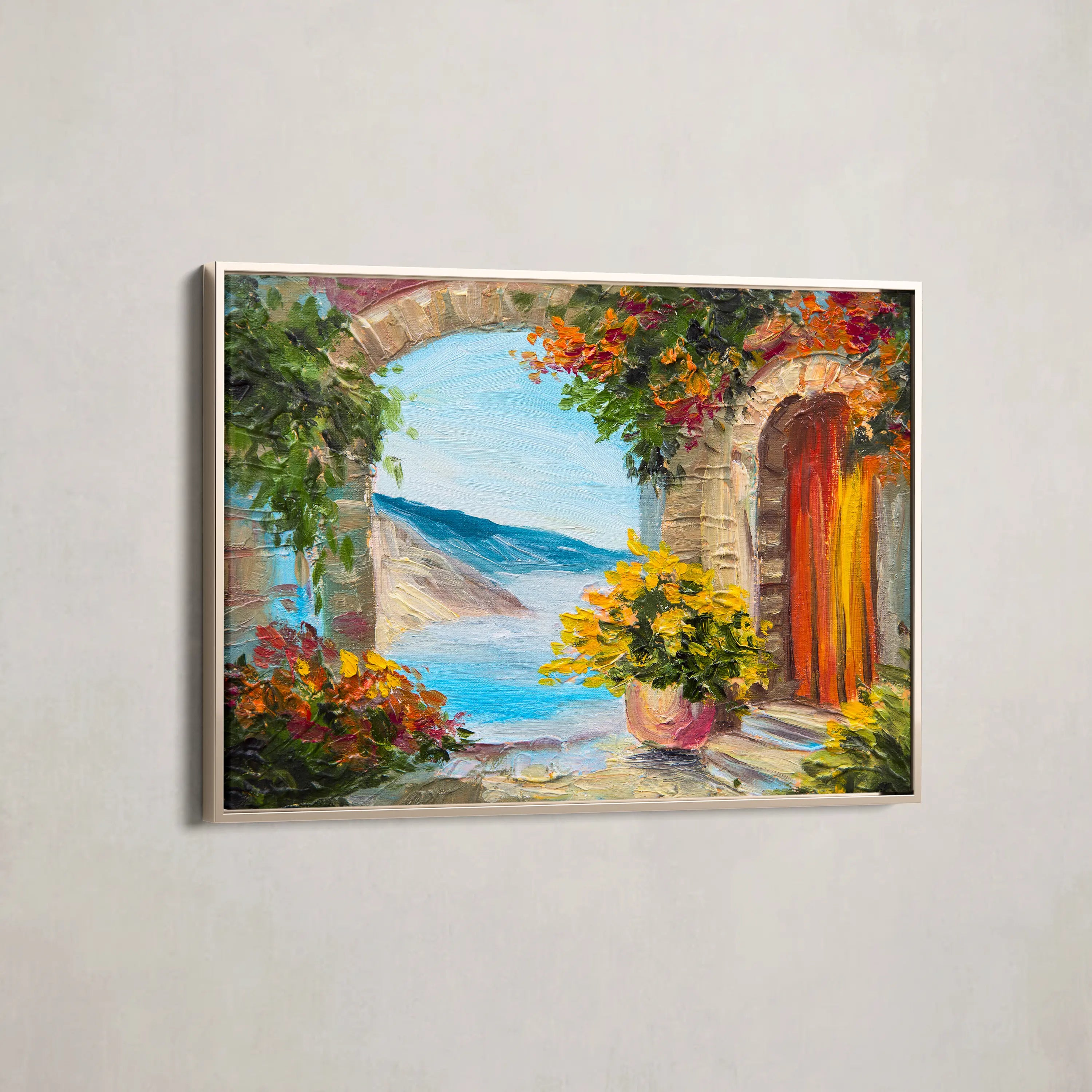 Landscape Canvas Wall Art WAD152-L 90 x 60 cm / Stretched on hidden frame