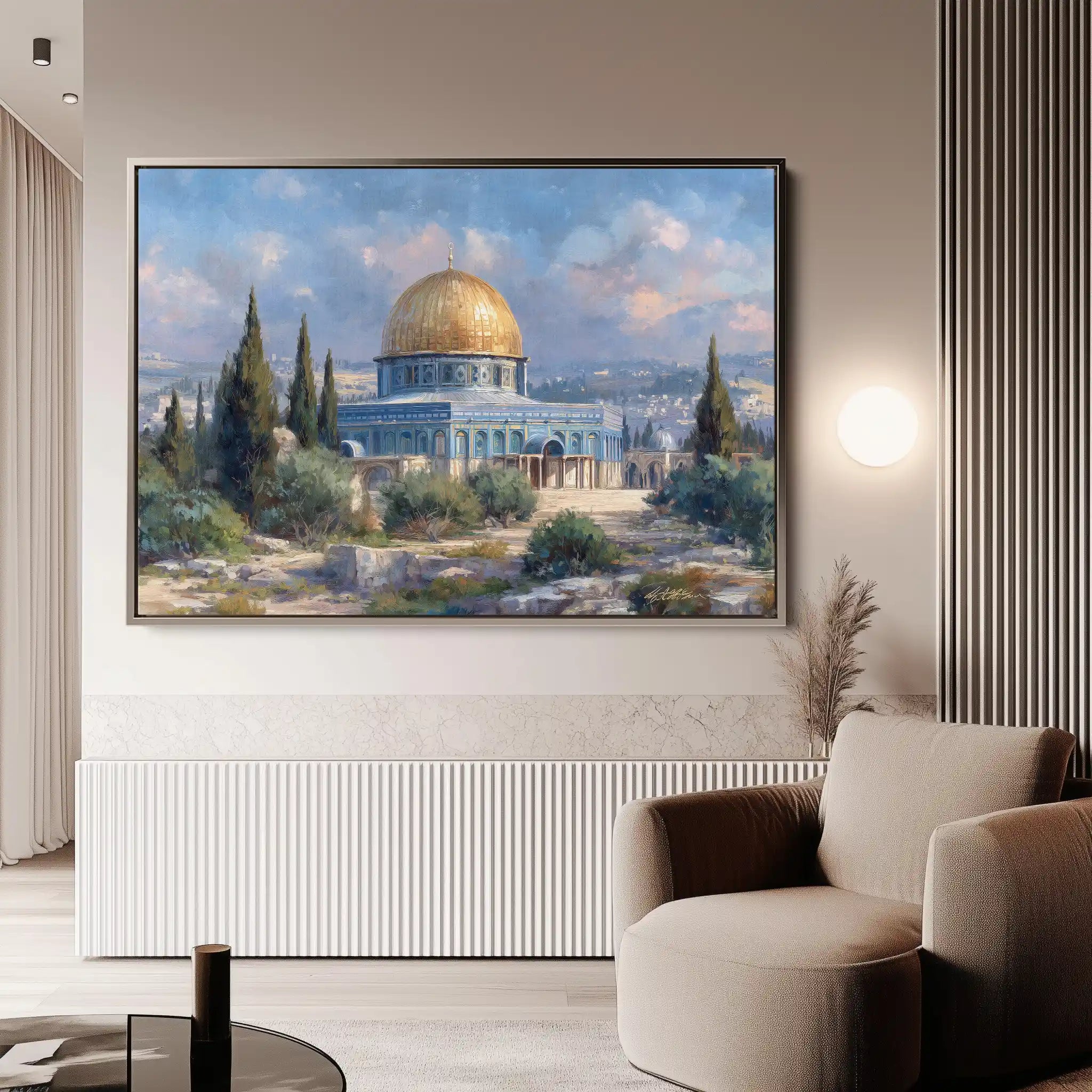 Palestine 152 Canvas Art 60 x 40 cm / Stretched on hidden frame