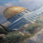 Palestine 152 Canvas Art 60 x 40 cm / Stretched on hidden frame