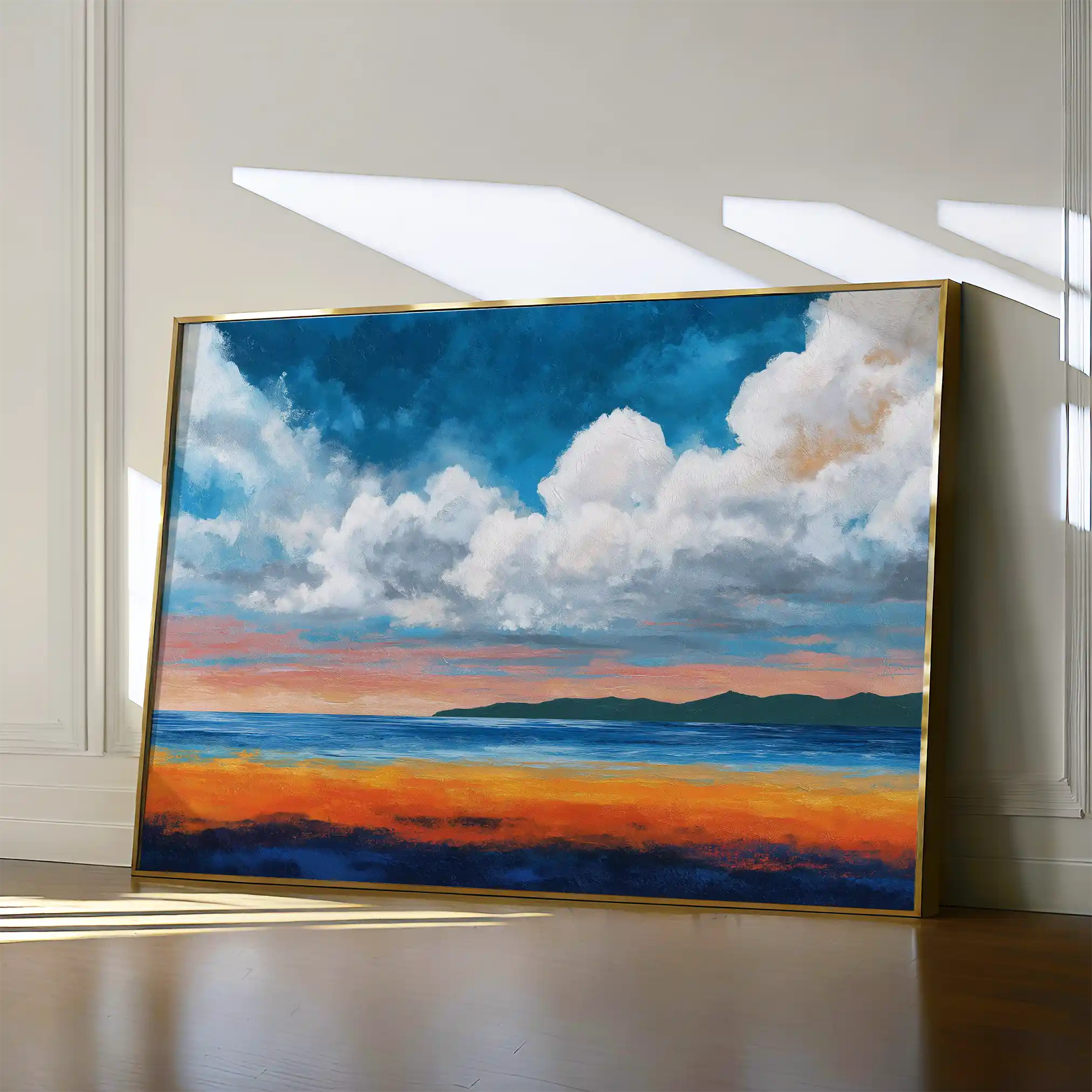 Abstract 1520 Canvas Art 60 x 40 cm / Stretched on hidden frame