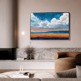 Abstract 1520 Canvas Art 60 x 40 cm / Stretched on hidden frame