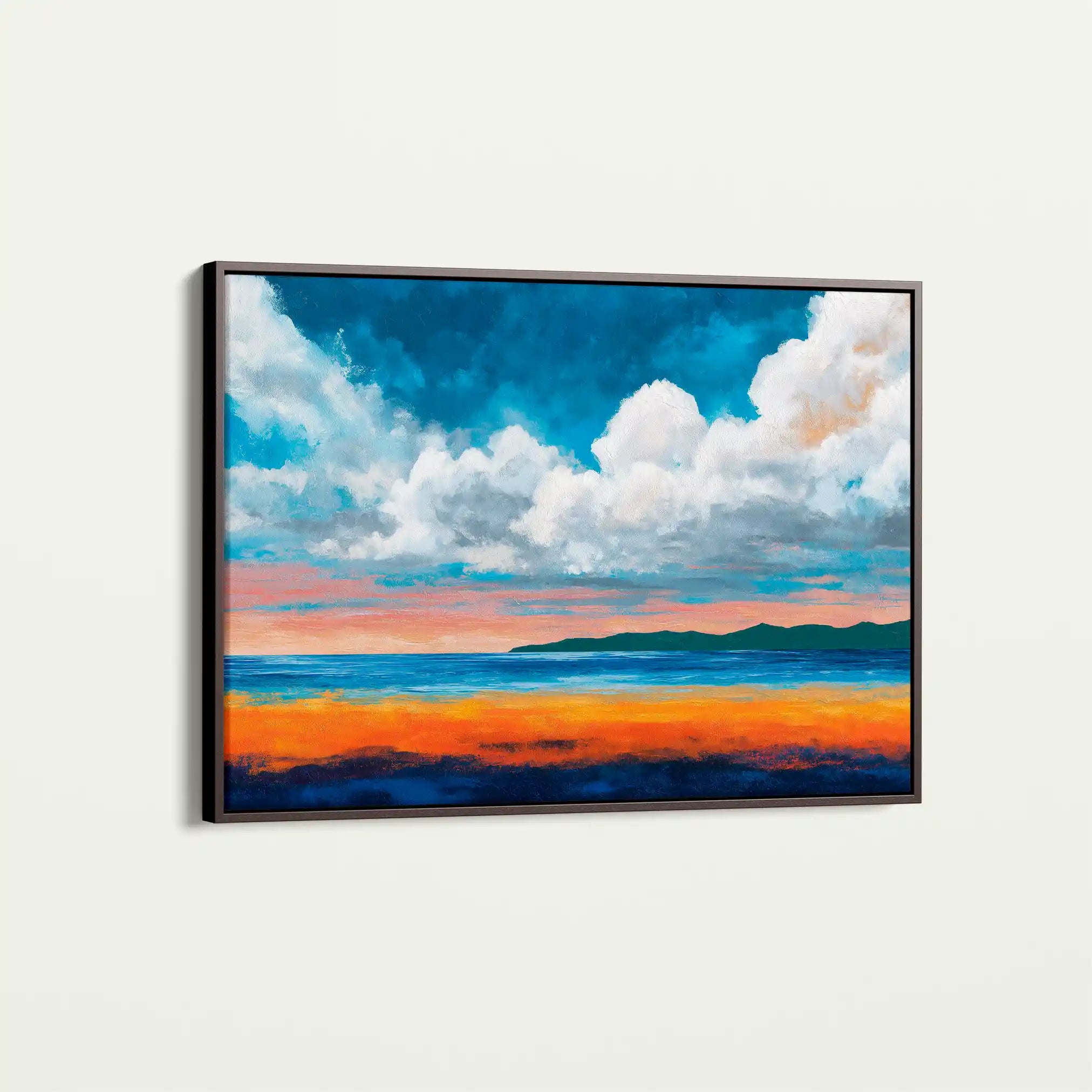 Abstract 1520 Canvas Art 60 x 40 cm / Stretched on hidden frame