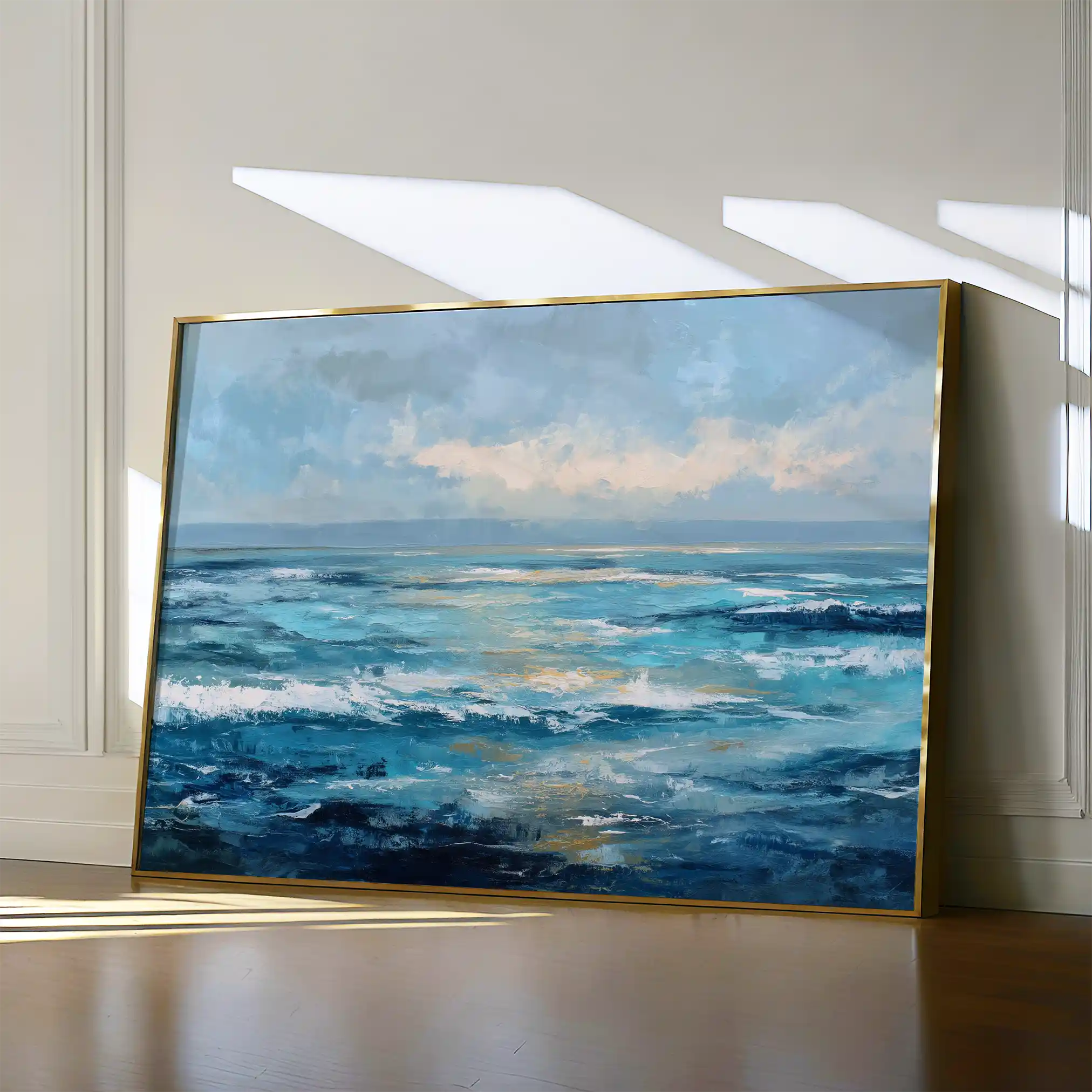 Abstract 1521 Canvas Art 60 x 40 cm / Stretched on hidden frame