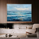 Abstract 1521 Canvas Art 60 x 40 cm / Stretched on hidden frame